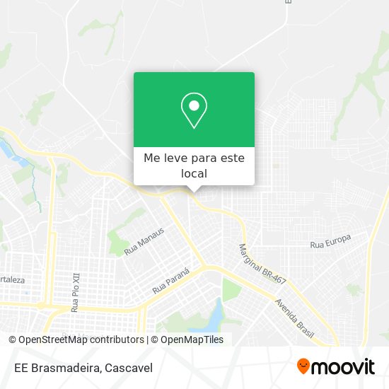 EE Brasmadeira mapa