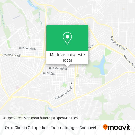 Orto-Clinica Ortopedia e Traumatologia mapa