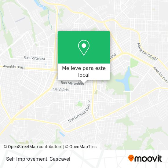 Self Improvement mapa