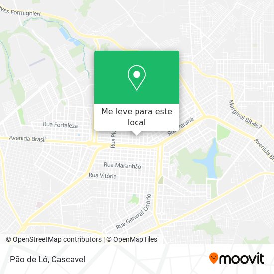Pão de Ló mapa