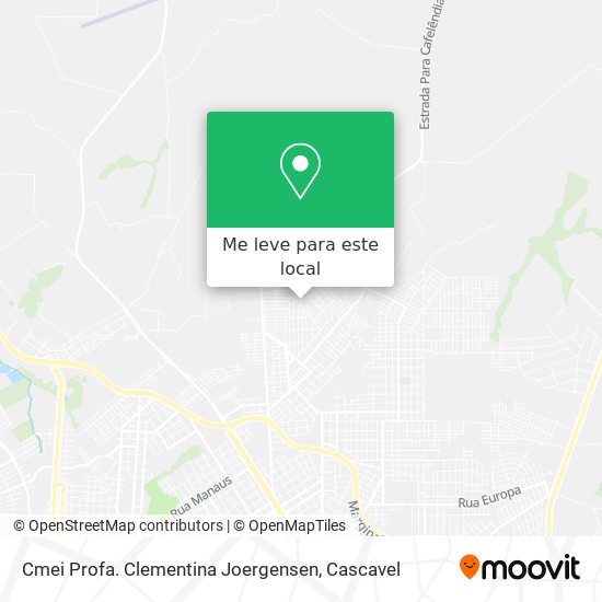 Cmei Profa. Clementina Joergensen mapa
