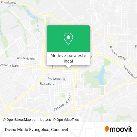 Divina Moda Evangelica mapa