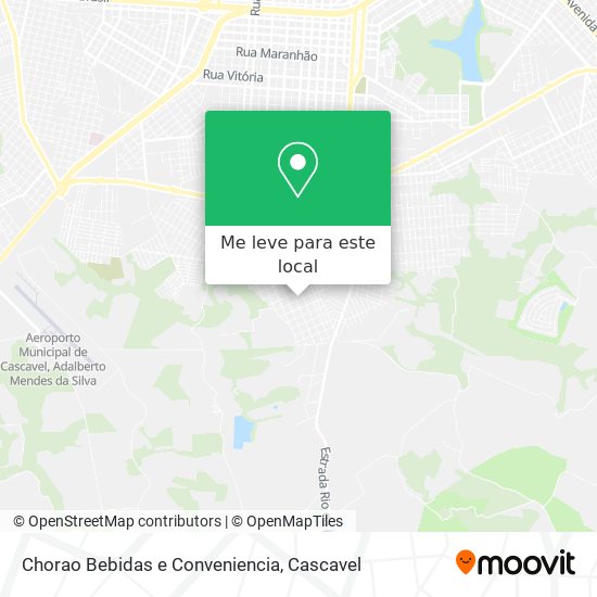 Chorao Bebidas e Conveniencia mapa