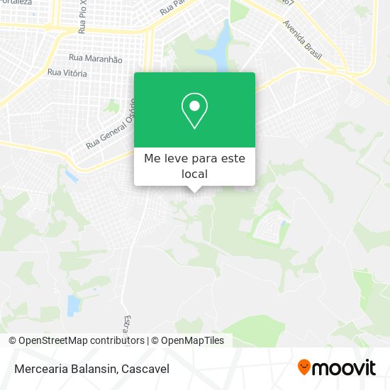 Mercearia Balansin mapa