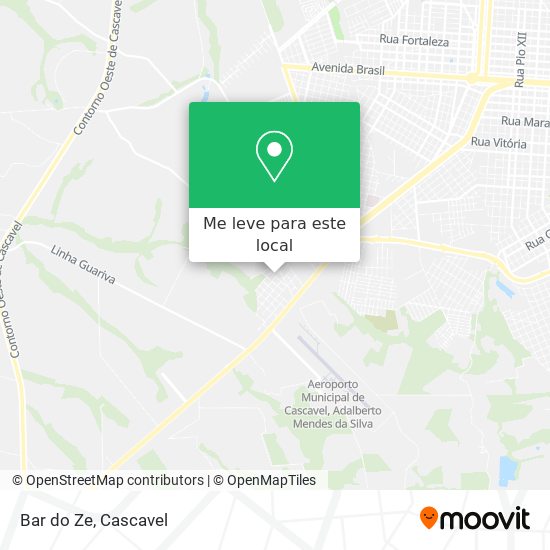 Bar do Ze mapa