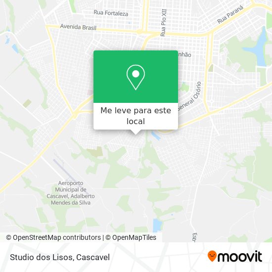Studio dos Lisos mapa