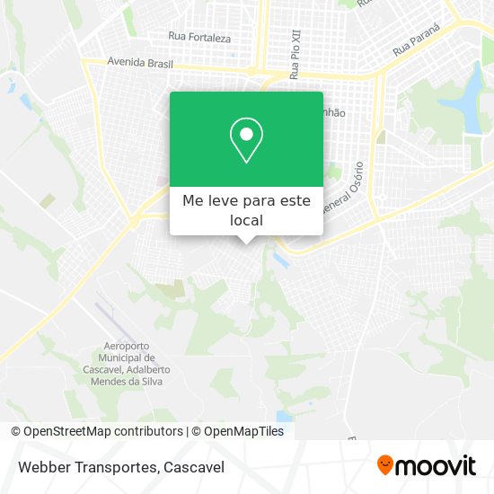 Webber Transportes mapa
