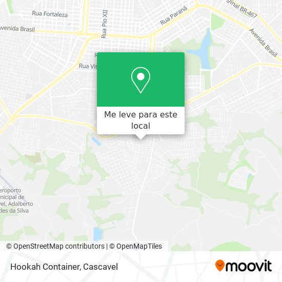 Hookah Container mapa