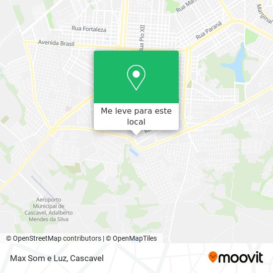 Max Som e Luz mapa