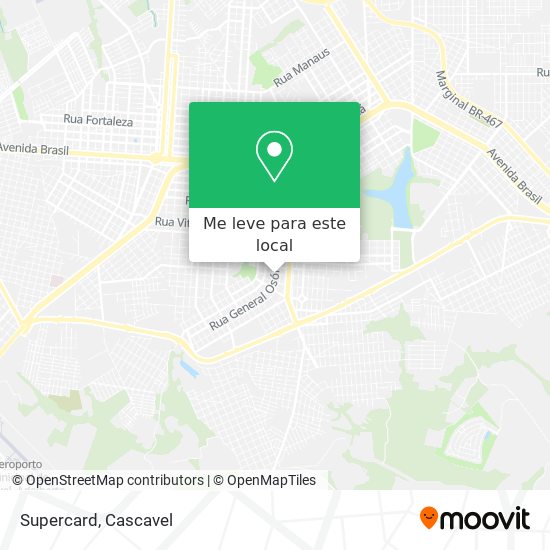 Supercard mapa