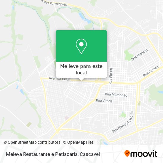 Meleva Restaurante e Petiscaria mapa