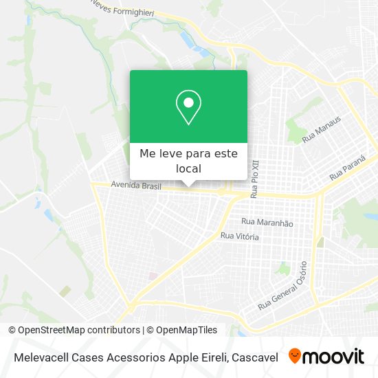 Melevacell Cases Acessorios Apple Eireli mapa