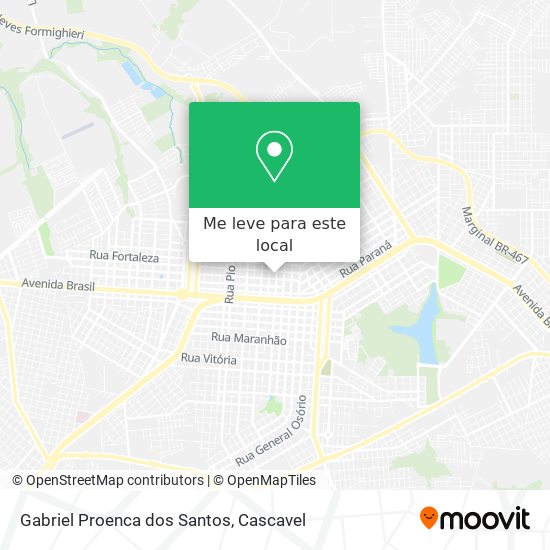 Gabriel Proenca dos Santos mapa