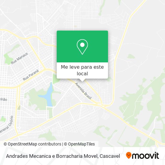 Andrades Mecanica e Borracharia Movel mapa