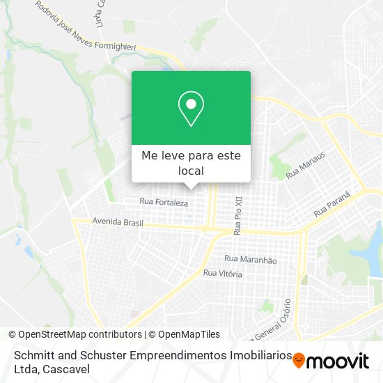 Schmitt and Schuster Empreendimentos Imobiliarios Ltda mapa