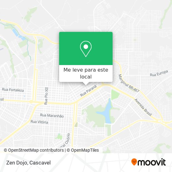 Zen Dojo mapa