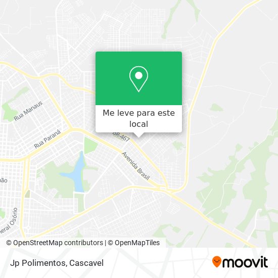 Jp Polimentos mapa