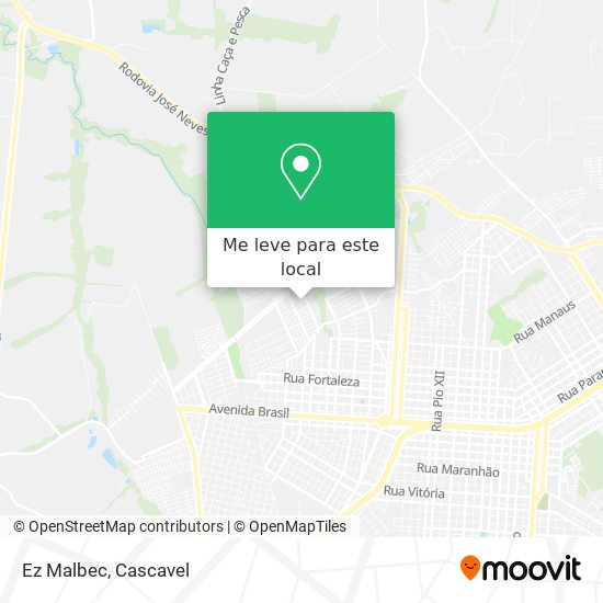 Ez Malbec mapa