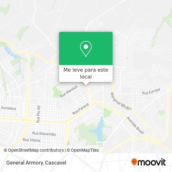 General Armory mapa