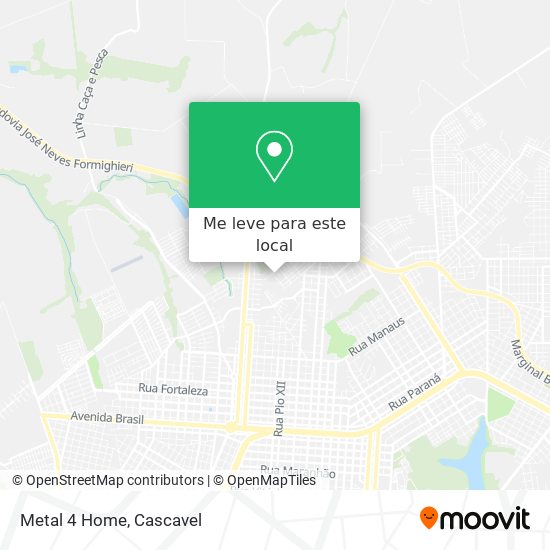 Metal 4 Home mapa