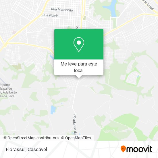 Florassul mapa