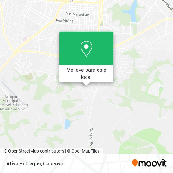 Ativa Entregas mapa