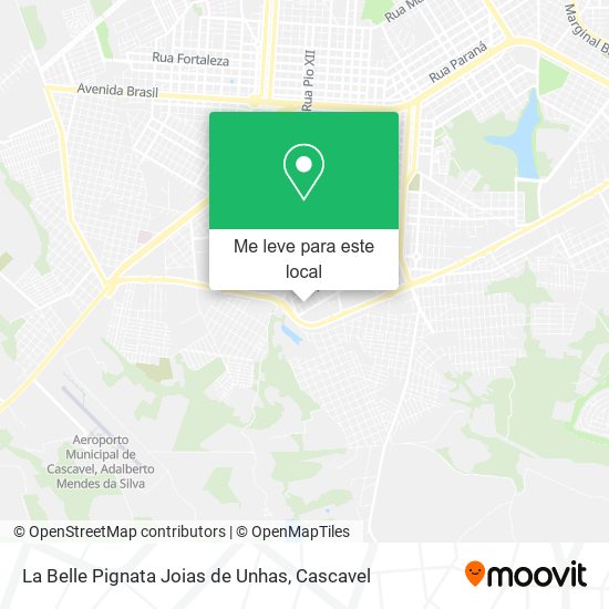 La Belle Pignata Joias de Unhas mapa