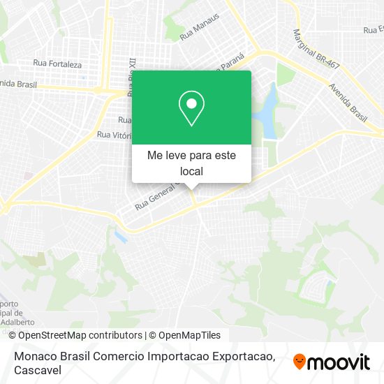 Monaco Brasil Comercio Importacao Exportacao mapa