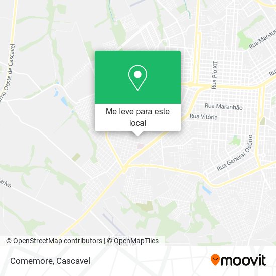 Comemore mapa