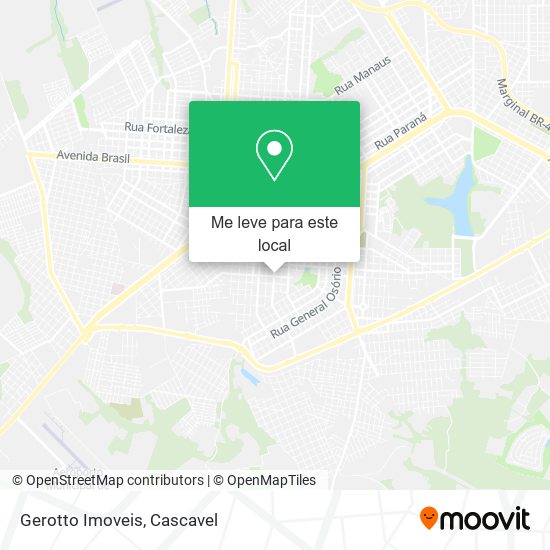 Gerotto Imoveis mapa