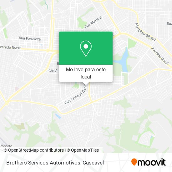 Brothers Servicos Automotivos mapa