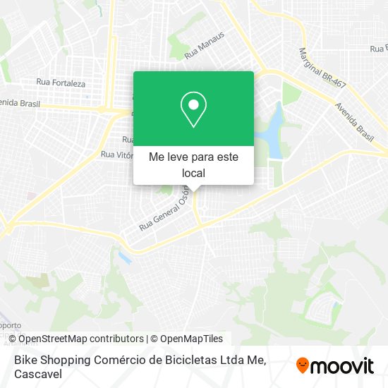Bike Shopping Comércio de Bicicletas Ltda Me mapa