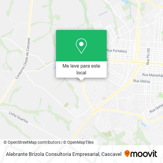 Alebrante Brizola Consultoria Empresarial mapa