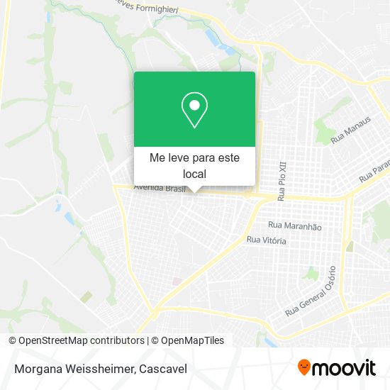 Morgana Weissheimer mapa