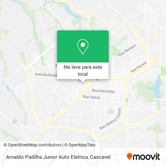 Arnaldo Padilha Junior Auto Eletrica mapa