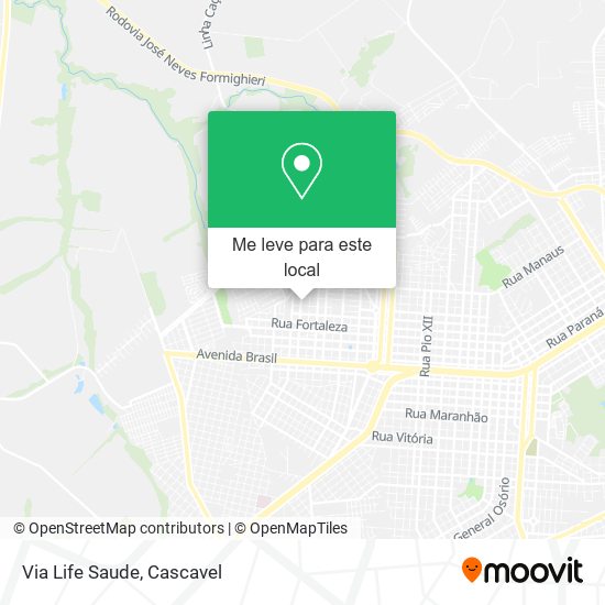 Via Life Saude mapa