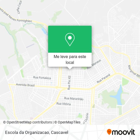 Escola da Organizacao mapa