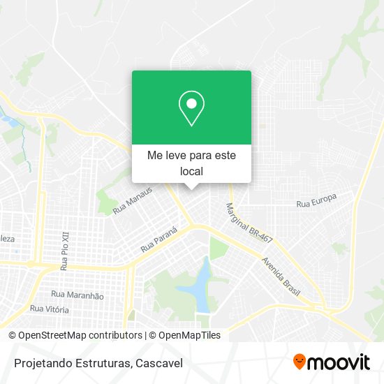 Projetando Estruturas mapa