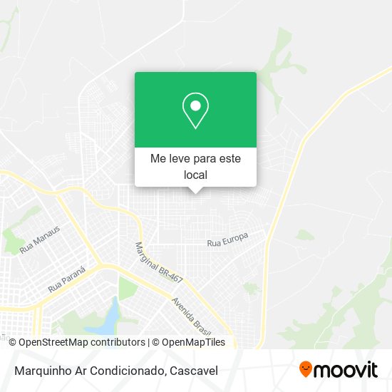 Marquinho Ar Condicionado mapa