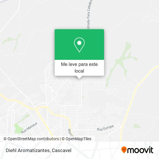 Diehl Aromatizantes mapa