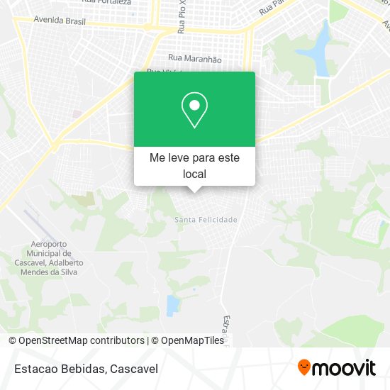 Estacao Bebidas mapa