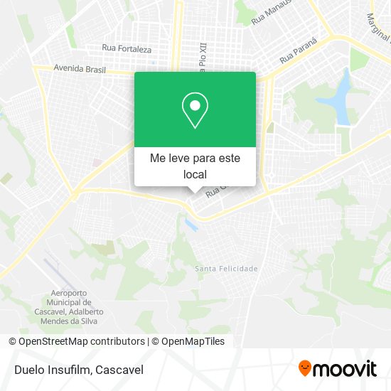Duelo Insufilm mapa
