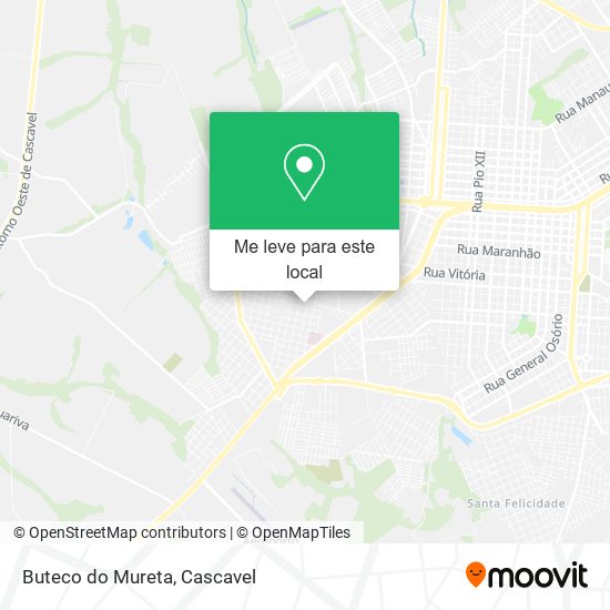 Buteco do Mureta mapa