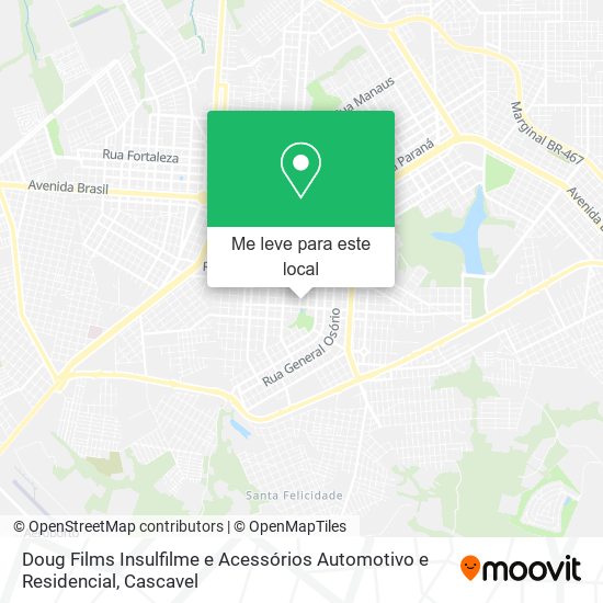 Doug Films Insulfilme e Acessórios Automotivo e Residencial mapa