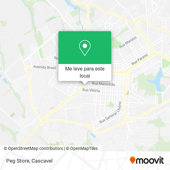 Peg Store mapa