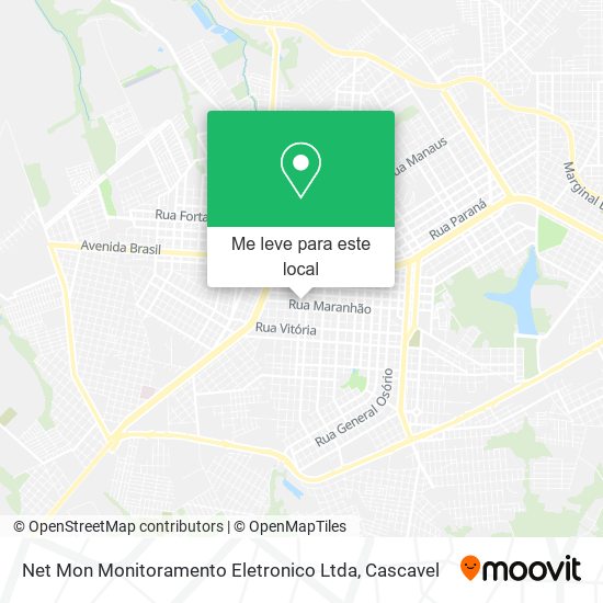 Net Mon Monitoramento Eletronico Ltda mapa