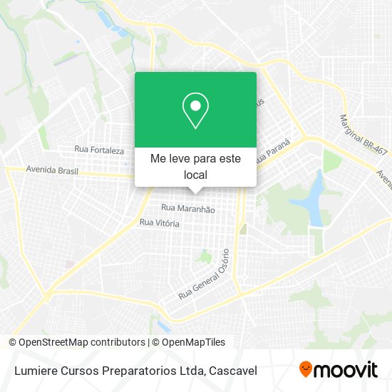 Lumiere Cursos Preparatorios Ltda mapa