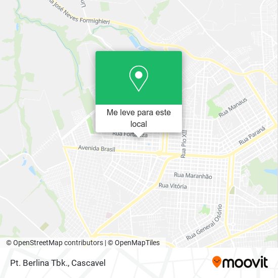 Pt. Berlina Tbk. mapa