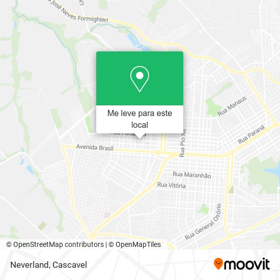 Neverland mapa