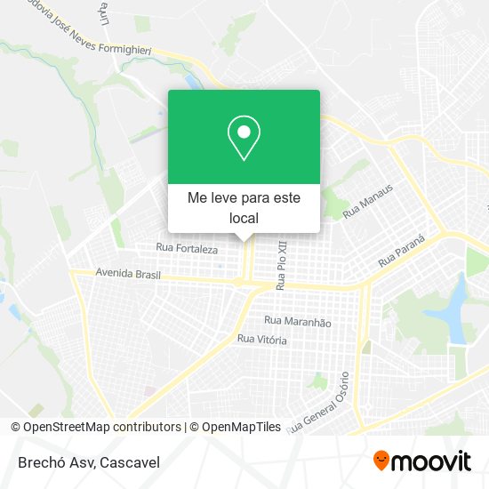 Brechó Asv mapa